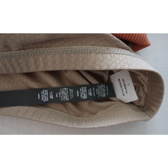 Vuori VW189 Women's Sz L Light Cinnamon/Light Coral Rib Crop Tank Top - Picture 4 of 13